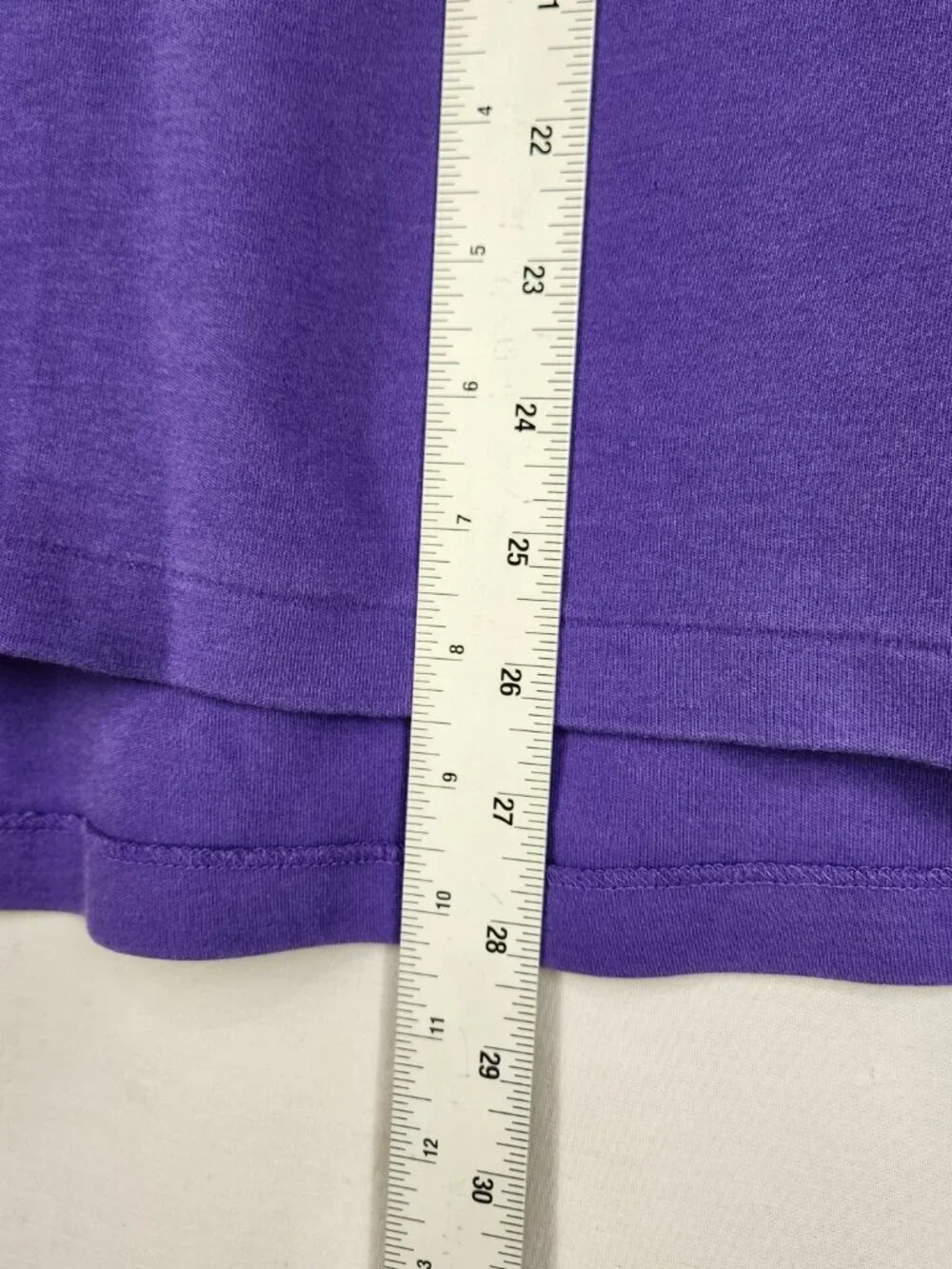 Polo Ralph Lauren Custom Fit Men's L Purple Short Sleeve Pony Logo Shirt Retro